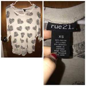 Rue 21 Floral Top